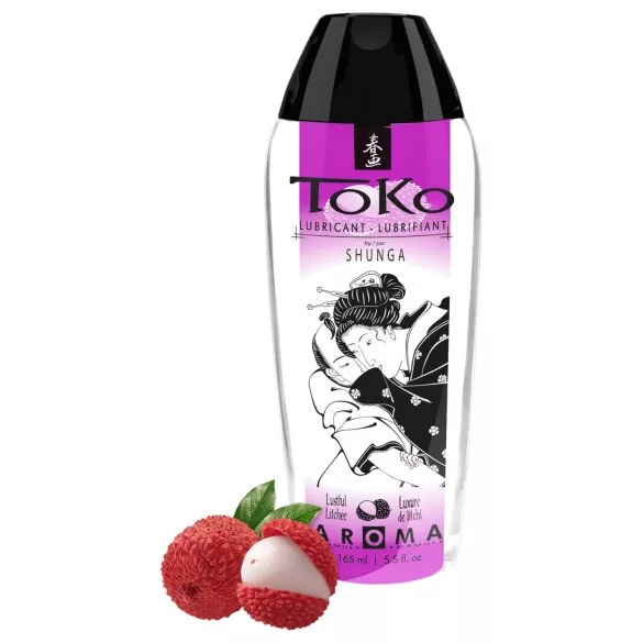 Shunga Toko - lubrikant na bazi vode - okus liči - 165ml