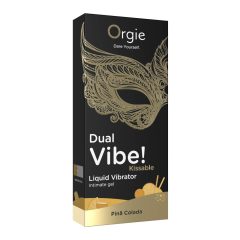Orgy Dual Vibe! - tekući vibrator - Pinã Colada (15 ml)