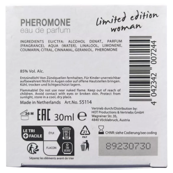 HOT - feromonski parfem za žene - 30ml