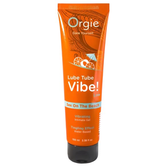 Orgie Lube Tube - intim gel s efektom peckanja - Sex on the Beach (100ml)