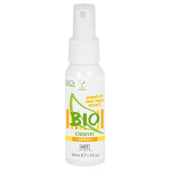 HOT BIO - sprej za čišćenje erotskih igračaka 50ml