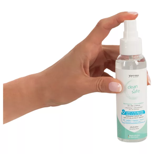 JoyDivision Clean Safe - sprej za dezinfekciju i čišćenje - 100ml