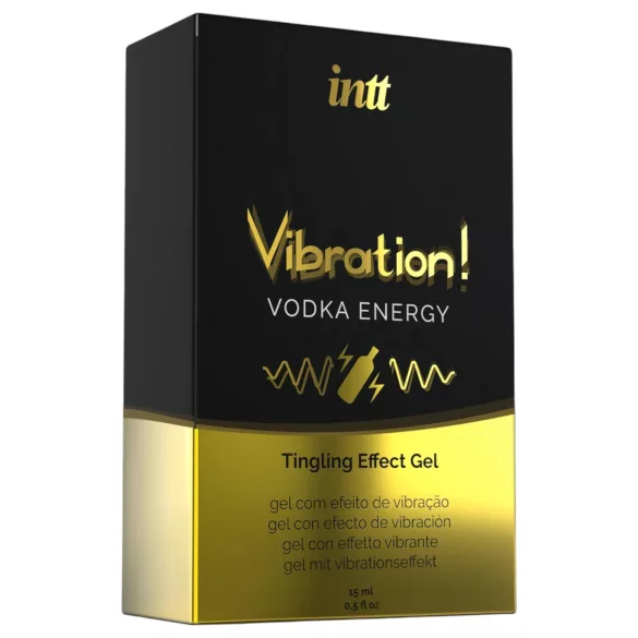 Intt Vibration! - tekući vibrator - Vodka Energy - 15ml