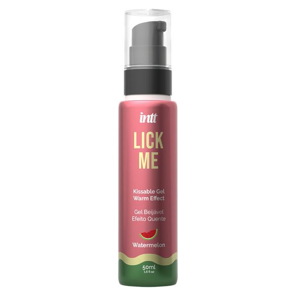 Intt Lick Me - zagrijavajući lubrikant s okusom lubenice (50ml)