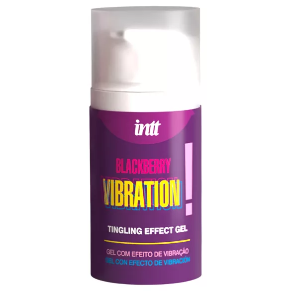 Intt Vibration! - tekući vibrator - kupina aroma - 15ml