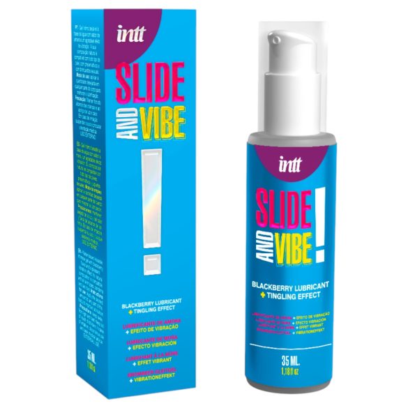 Intt - jestivi treperavi intimni lubrikant gel - kupina (35ml)