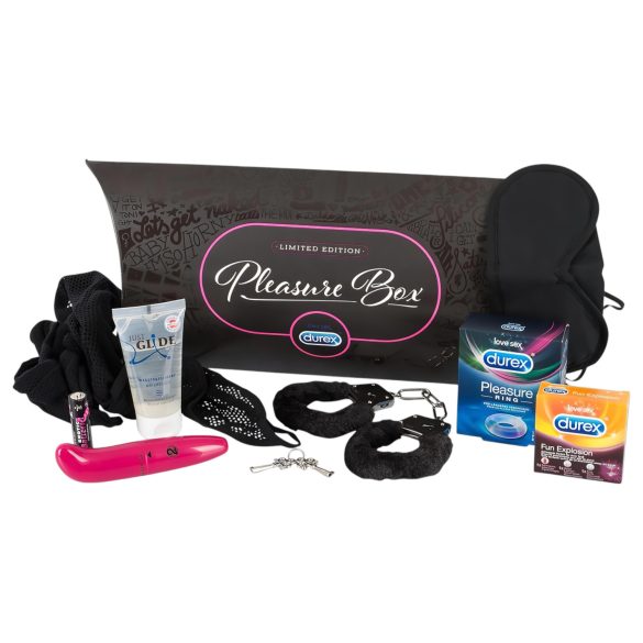 DUREX Pleasure Box - set s vibratorom (8 dijelova)