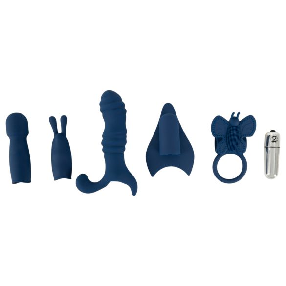 Magic Shiver - plavi vibrator set