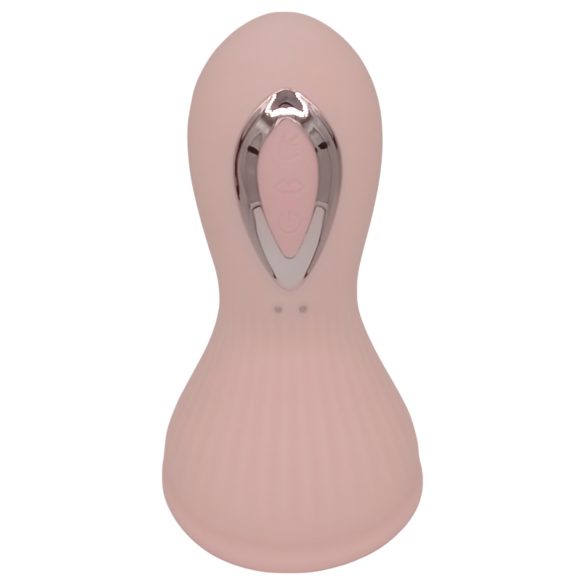 Lonely - bežični, vodootporni vibrator za stimulaciju bradavica (roza)