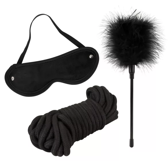 Master & Slave - Set za vezivanje - smeđa/crna