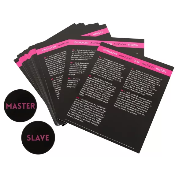 Master & Slave - Set za vezivanje - smeđa/crna