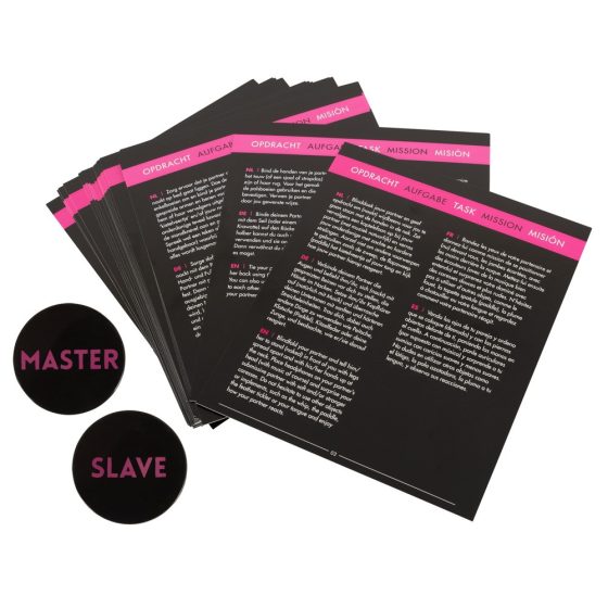 Master & Slave - Set za igru vezivanja (smeđe-crno)