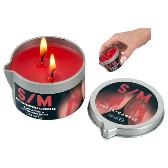 BDSM Svijeća - parafinska svijeća za tijelo (100 ml)