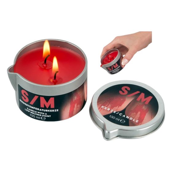 BDSM Kerze - parafinska svijeća za tijelo (100 ml)