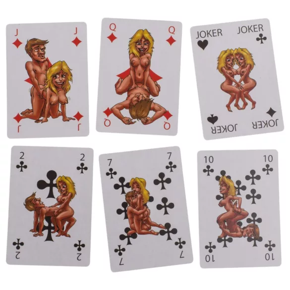 Kama Sutra - karta za posluživanje francuska igra - 24 komada