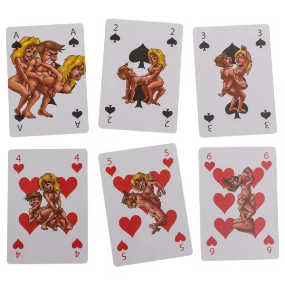 Kama Sutra - igraće karte s erotskim motivima - 54 komada