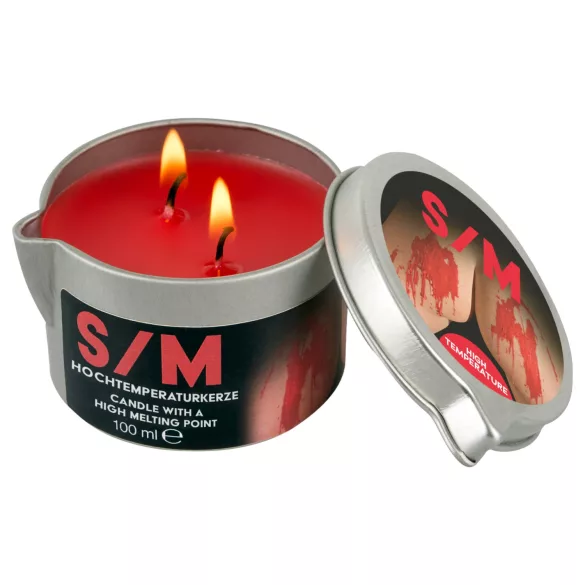 BDSM High Temperature - parafinska svijeća za tijelo - 100ml