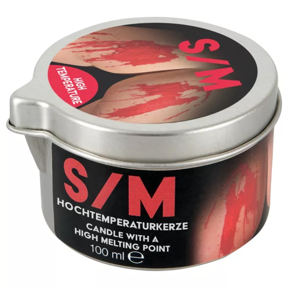 BDSM High Temperature - parafinska svijeća za tijelo - 100ml
