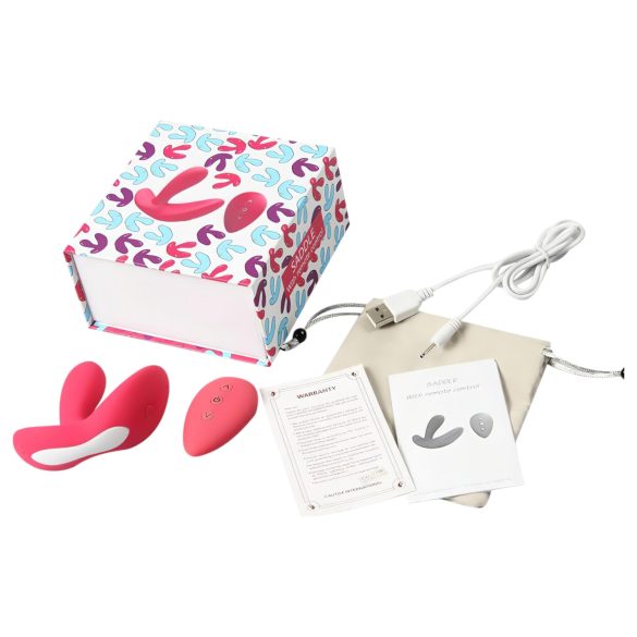 Cotoxo Saddle - daljinski prostata vibrator (crveni)