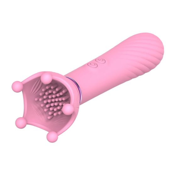 Sunfo - bežični, rotirajući i vibrator G-točke (ružičasti)