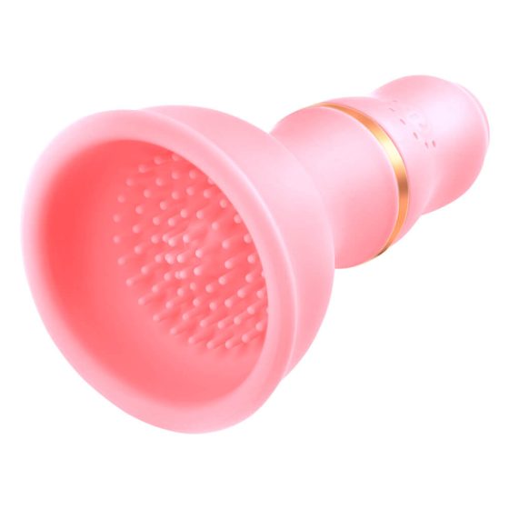Sunfo - punjivi vibrirajući stimulator pupoljaka (ružičasti)