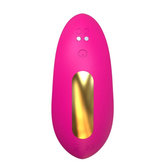 Sunfo - pametni, punjivi, vodootporni vibrator koji se može pričvrstiti (ružičasti)