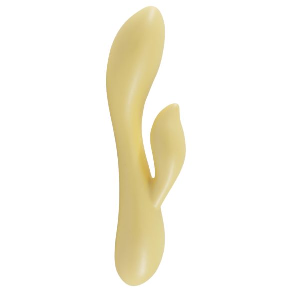 / LP Jessica - pametan vibrator s rukohvatom za klitoris (pastelno žuta)