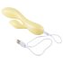 / LP Jessica - pametan vibrator s rukohvatom za klitoris (pastelno žuta)