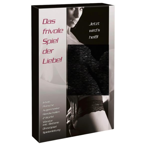 Das FRIVOLE - igra za parove s vezivanjem + dodaci (na njemačkom jeziku)
