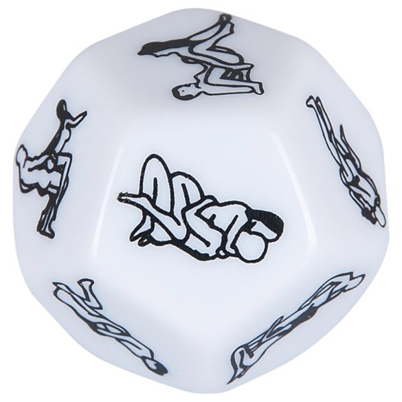 12-straničana seks kocka - bijela