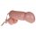 Inflatabilni strap-on penis za igre strasti (natur)