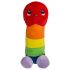 Plišani penis - 30 cm (dugine boje)