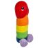 Plišani penis - 30 cm (dugine boje)