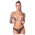 Cottelli - piercing naljepnica za bradavice (crna)