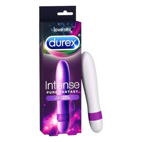 Durex Intense Pure Fantasy - štapni vibrator (bijeli) -
