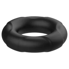 Pulselock Cirkl - silikonski prsten za penis (crni) - 26 mm
