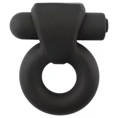   Pulselock Vantr - punjivi vibrirajući prsten za penis (crni) - 25 mm