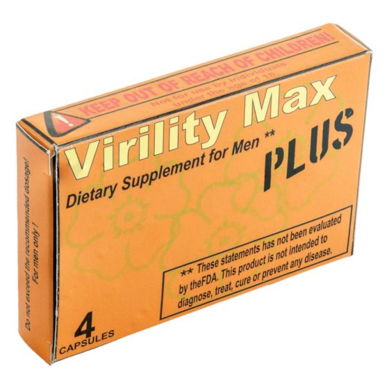 Virility Max Plus - kapsula dodatka prehrani za muškarce (4 kom)