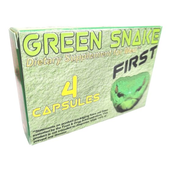Green Snake First - dodatak prehrani u kapsulama za muškarce (4 kom)