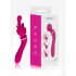 Usamljeni 2u1 – masažer i G-točka vibrator s 3 nastavka (ružičasti)