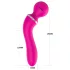 Lonely - 2u1 masažer i G-točka vibrator s 3 nastavka - rozi