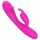 Osamljeni - punjivi, G-točka vibrator s dražilicom za klitoris (ljubičasti)