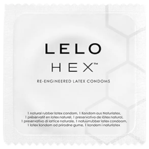 LELO Hex Original - kondom - ultra tanak - 1 komad