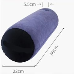   Magic Pillow - sex jastuk na napuhavanje - cilindrični (ljubičasti)