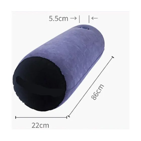 Magic Pillow - sex jastuk na napuhavanje - cilindrični (ljubičasti)