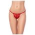 Mapalé - čipkasti babydoll i tanga (crvena)