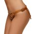 ZADO - Kožni pojas za strap-on (smeđi) - XXL