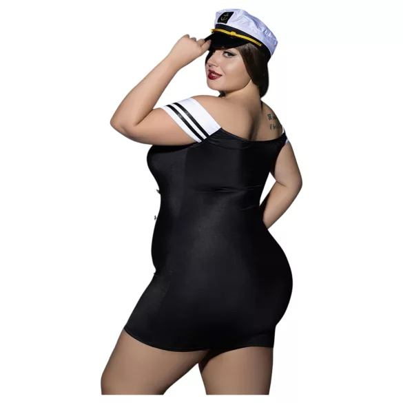 JSY 104 - crni mornarski kostim (XL-2XL)