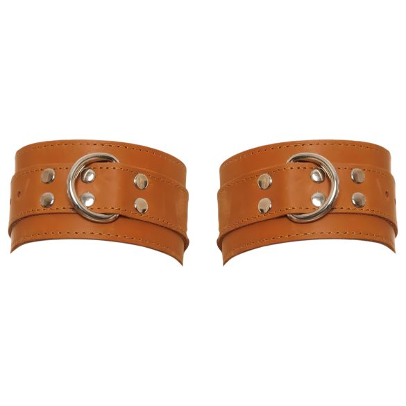 ZADO - kožne lisice za zapešće (smeđe)