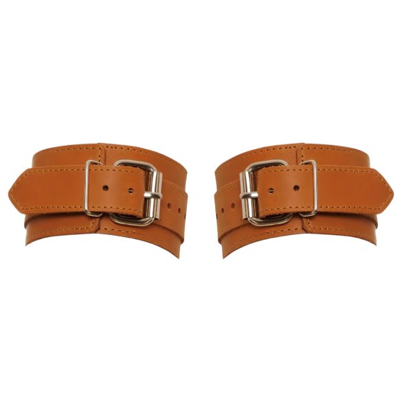 ZADO - kožne lisice za zapešće (smeđe)